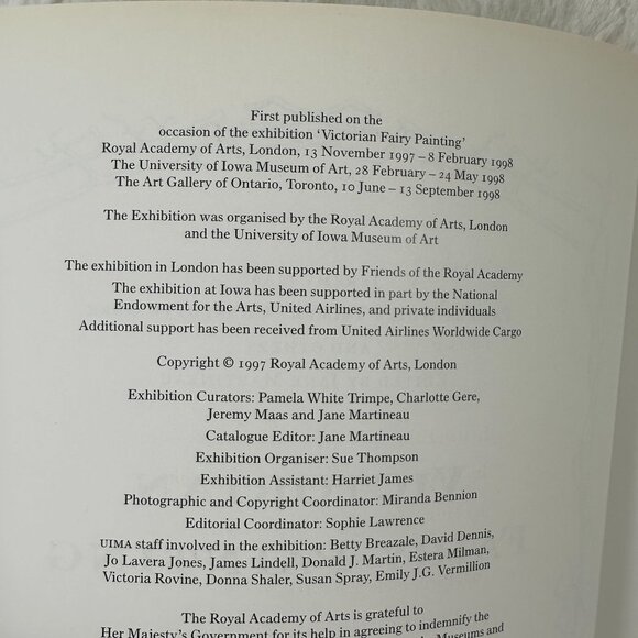 Victorian Fairy Painting Exhibition Catalog 1997 - Picture 5 of 8